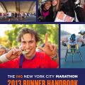 Teilnehmer erhalten in diesen Tagen das Handbuch zum New York Marathon.