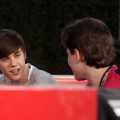 Justin Bieber im Januar 2012 in Kalifornien © Ryan Born