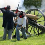 Mann schießt mit Kanone aus Bürgerkrieg auf Nachbarn 