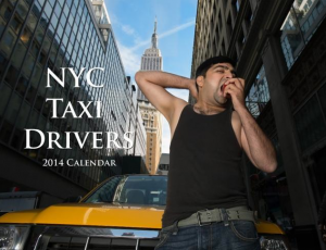 Das Cover des sexy Taxifahrer-Kalenders © Shannon McLaughlin
