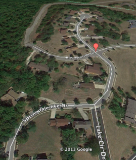 Eine Familie aus Springdale musste nach der Rückkehr von einer Reise feststellen, dass ein fremder Mann ihr Haus übernommen hatte. Foto: Google Maps