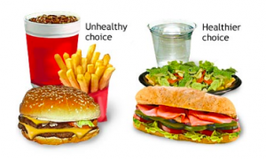 Burger, Pommer und Cola sind ungesund, sagt McDonald's.