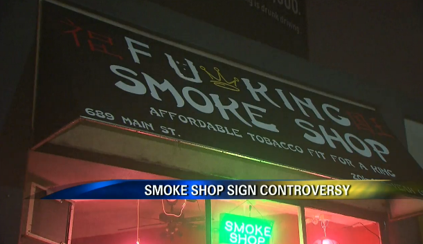 Der Fu King Smoke Shop in Hackensack. Foto: News 12 New Jersey
