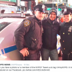 Diese Bilder hätte sich das NYPD wohl nicht gewünscht